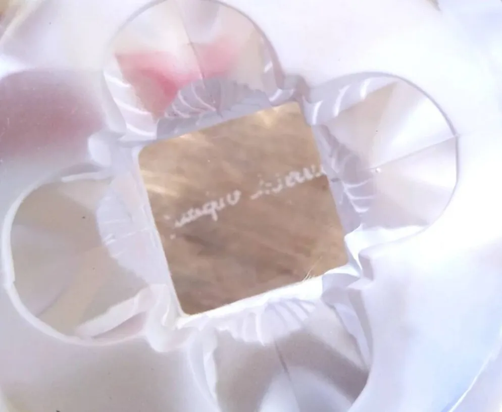 Lalique France - Coupe En Cristal Modèle Nogent Signé