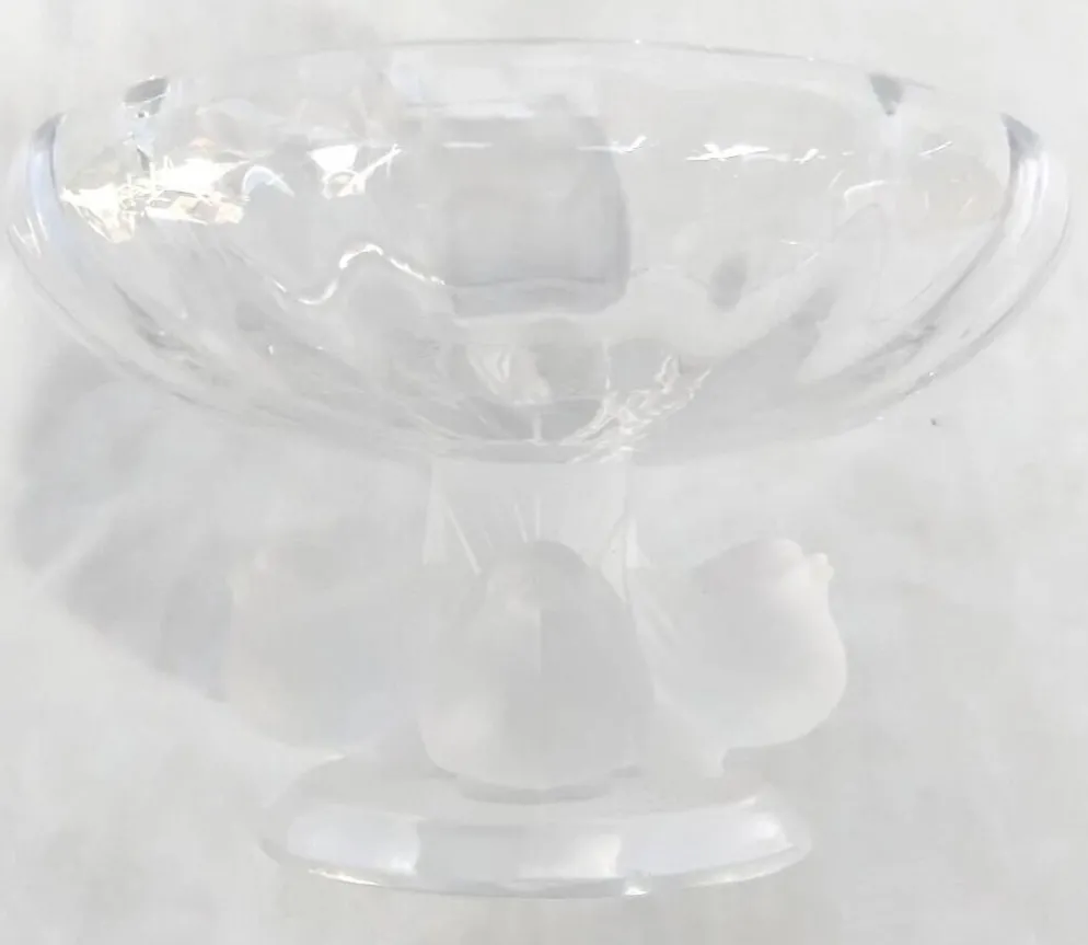 Lalique France - Coupe En Cristal Modèle Nogent Signé
