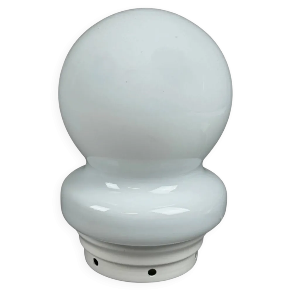 Lampe De Table En Verre De Murano Mazzega Design UFO Modernisme Space Age 1