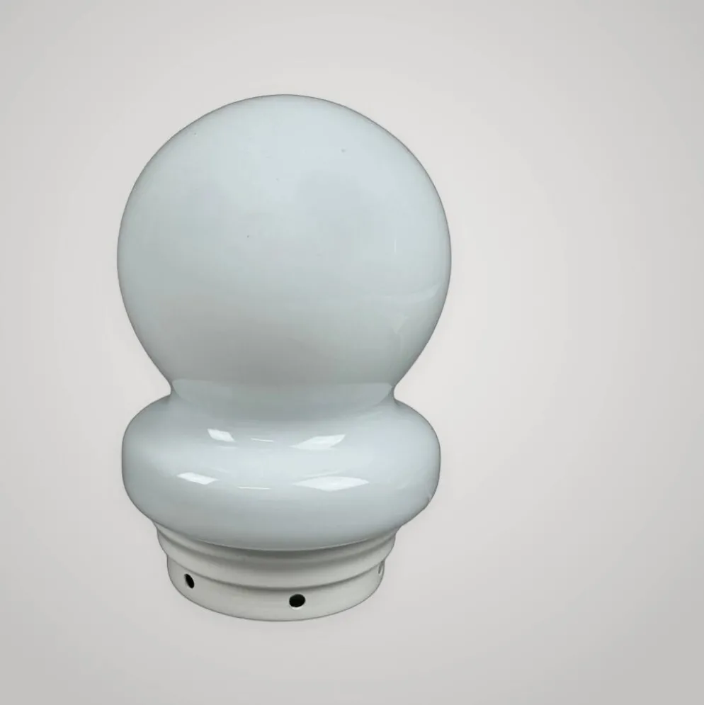 Lampe De Table En Verre De Murano Mazzega Design UFO Modernisme Space Age 1