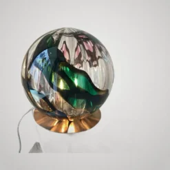lampe de table Murano Space Age années 70 Atr. Toni Zuccheri Veart milieu d