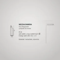 Lampe Mezzachimera de Vico Magistretti, Artemide