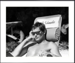 La piscine - photographie - Alain Delon