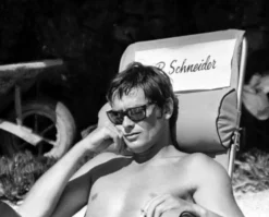La piscine - photographie - Alain Delon