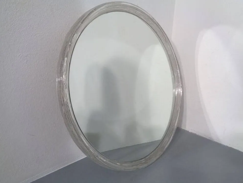 Large Acrylic Glass Mirror, 1970s