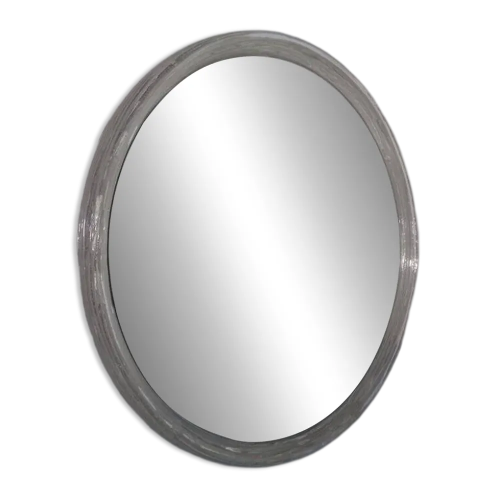 Large Acrylic Glass Mirror, 1970s
