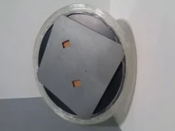 Large Acrylic Glass Mirror, 1970s
