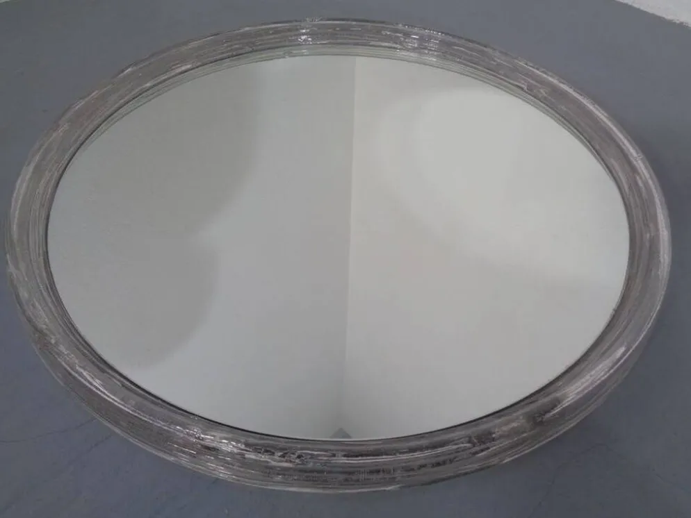 Large Acrylic Glass Mirror, 1970s
