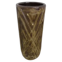 Large Brutalist Ceramic Umbrella Stand, Italy, 1960s