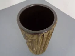 Large Brutalist Ceramic Umbrella Stand, Italy, 1960s