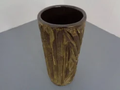 Large Brutalist Ceramic Umbrella Stand, Italy, 1960s