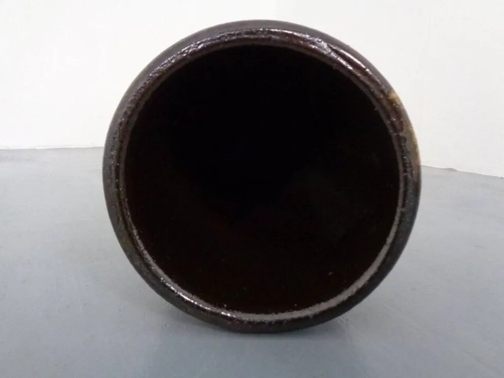 Large Brutalist Ceramic Umbrella Stand, Italy, 1960s