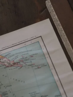 L'Australie, carte authentique imprimée en 1907