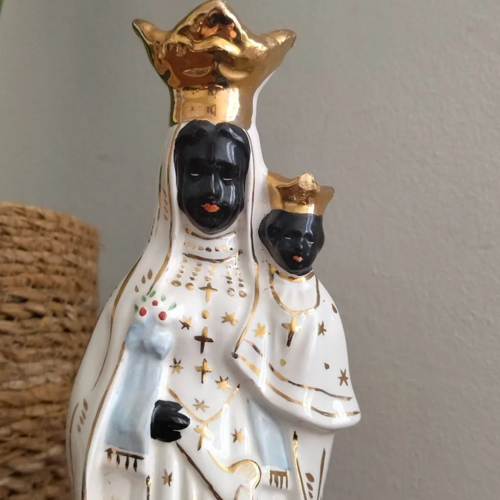 La vierge noire. Notre dame de Hal