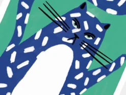 Le chat - illustration a4