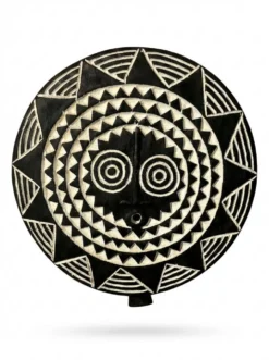 Le Pentacle Solaire — 5 masques muraux Ø40cm