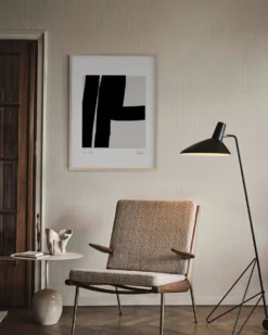 Lignes abstraites impression giclée, 50x70cm