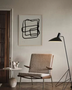 Lignes abstraites impression giclée, 50x70cm