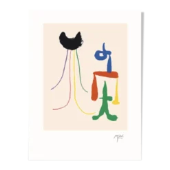 Lithographie de Miro