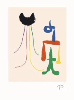 Lithographie de Miro