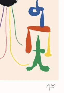 Lithographie de Miro