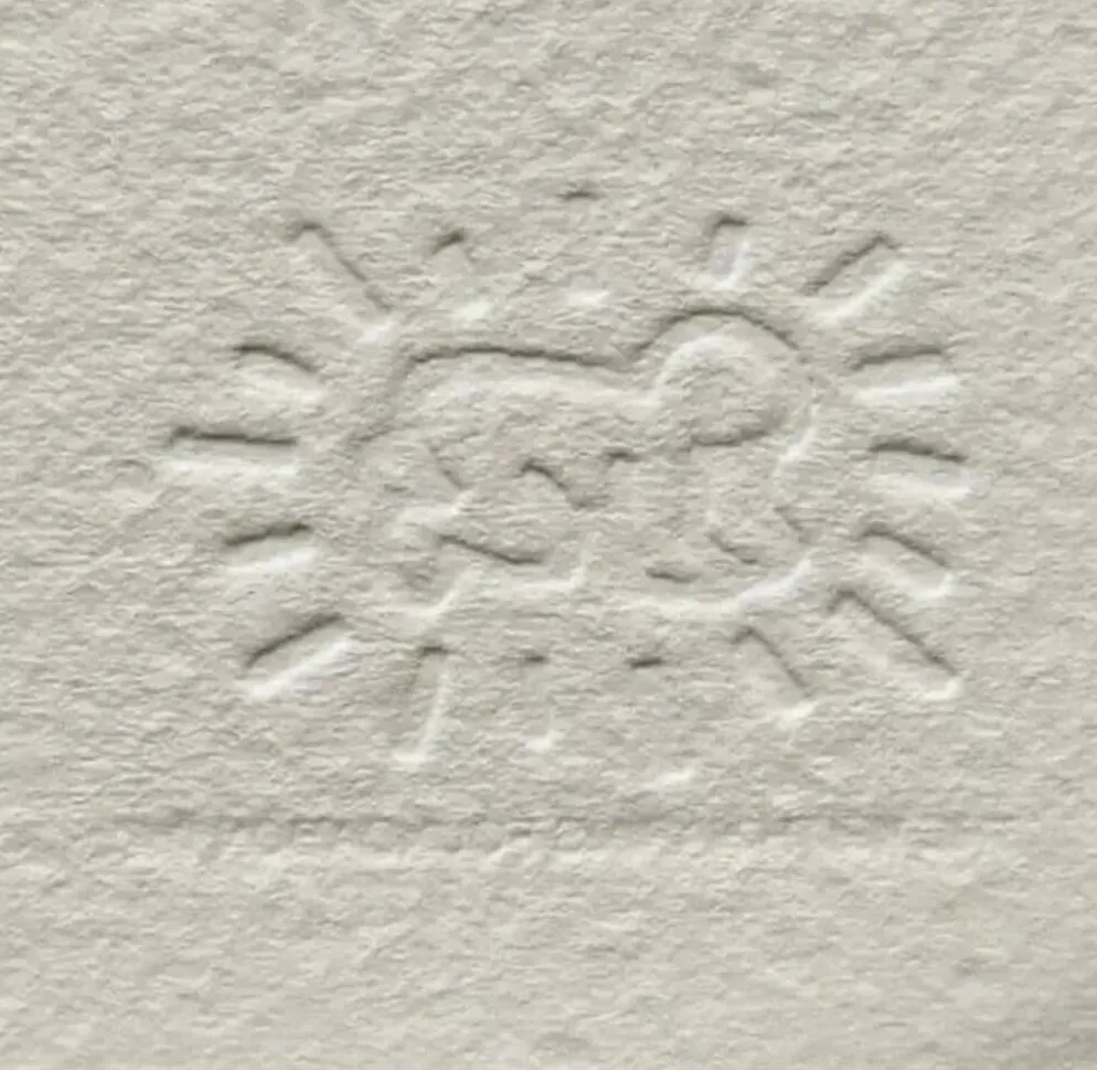 Lithographie en édition limitée de Keith Haring des années 1990