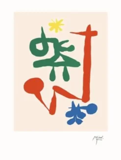 Lithographie Joan Miro
