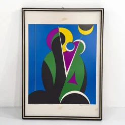 Lithographie “Natività" de Corrado Cicognani, 1970