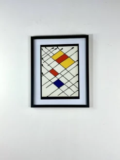 Lithographie originale « Damier » Alexander Calder - Derrière le Miroir n°1