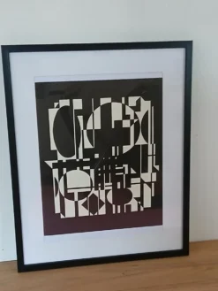 Lithographie Victor Vasarely d'après l'œuvre Anadyr, 1956