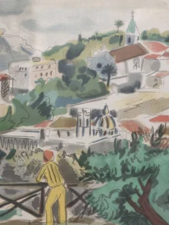 Lithographie Yves Brayer 