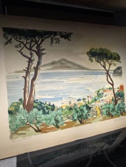 Lithographie Yves Brayer 