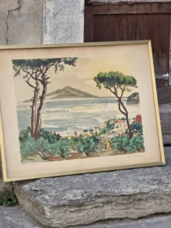 Lithographie Yves Brayer 