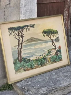 Lithographie Yves Brayer 