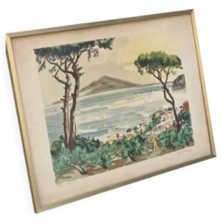 Lithographie Yves Brayer 