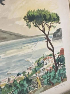 Lithographie Yves Brayer 