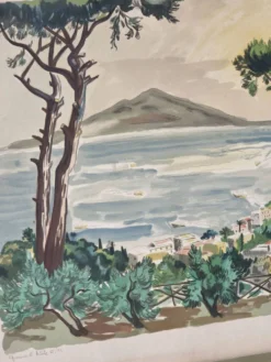 Lithographie Yves Brayer 