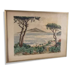 Lithographie Yves Brayer 
