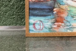 Lot de 3 aquarelles marines, signées Ghodrat Delbasteh