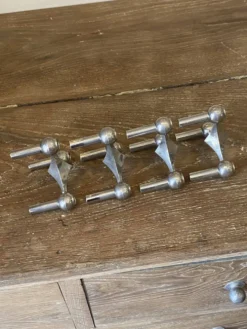 Lot de 4 bougeoirs s22 modulables nagel vintage 1970