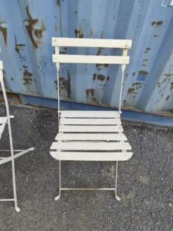 Lot de 4 chaises de jardin
