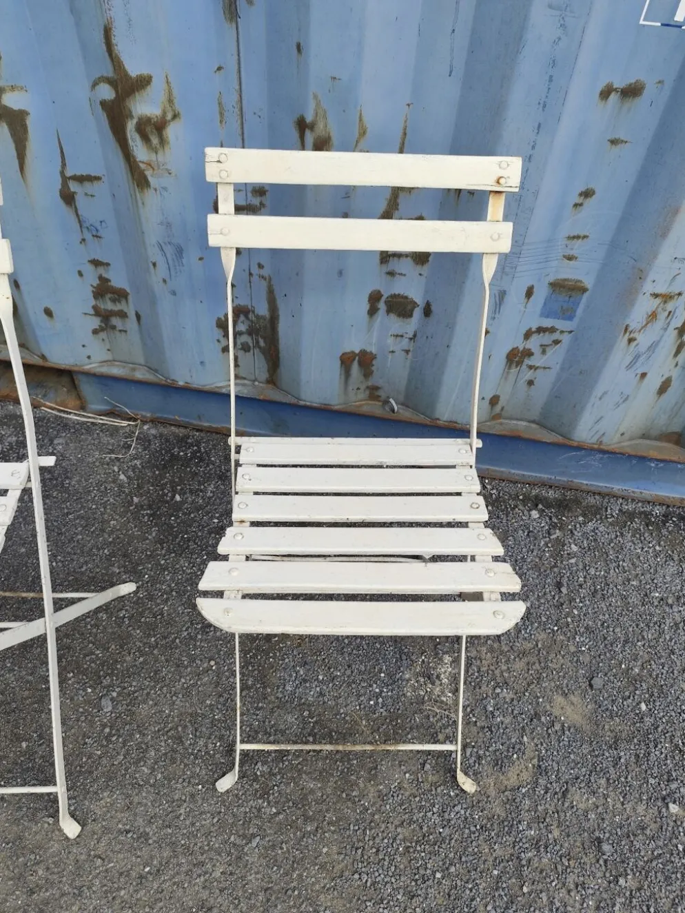 Lot de 4 chaises de jardin