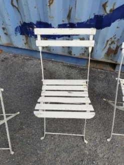 Lot de 4 chaises de jardin