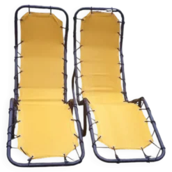 Lot de 2 chaises longues
