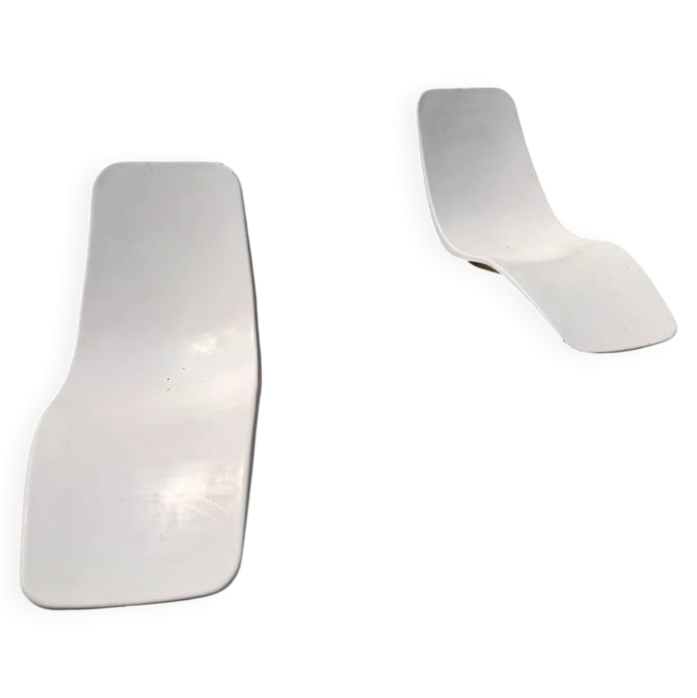 Lot de 3 chaises longues Zublena