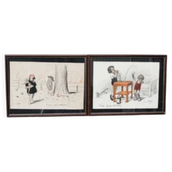 Lot de deux lithographies de Georges Redon (1869-1943)