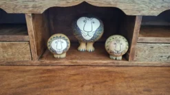 Lot de 3 lions en céramique Lisa larson/ Gustavsberg