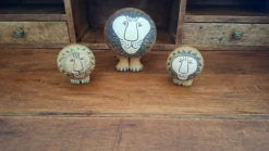 Lot de 3 lions en céramique Lisa larson/ Gustavsberg