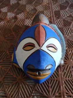 Lot de 2 masques passeport ethniques
