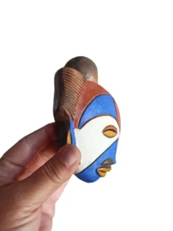 Lot de 2 masques passeport ethniques